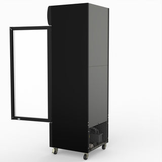 Thermaster Single Glass Door Colourbond Upright Drink Fridge LG-370BP