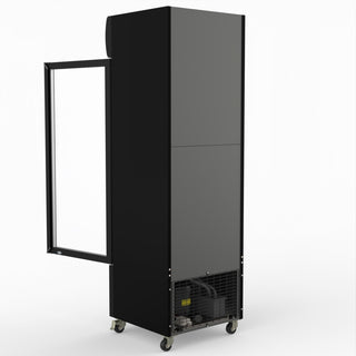 Thermaster Single Glass Door Colourbond Upright Drink Fridge LG-370BP