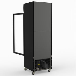 Thermaster Single Glass Door Colourbond Upright Drink Fridge LG-370BP