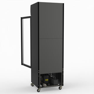 Thermaster Single Glass Door Colourbond Upright Drink Fridge LG-370BP