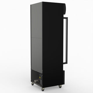 Thermaster Single Glass Door Colourbond Upright Drink Fridge LG-370BP