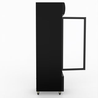 Thermaster Single Glass Door Colourbond Upright Drink Fridge LG-370BP