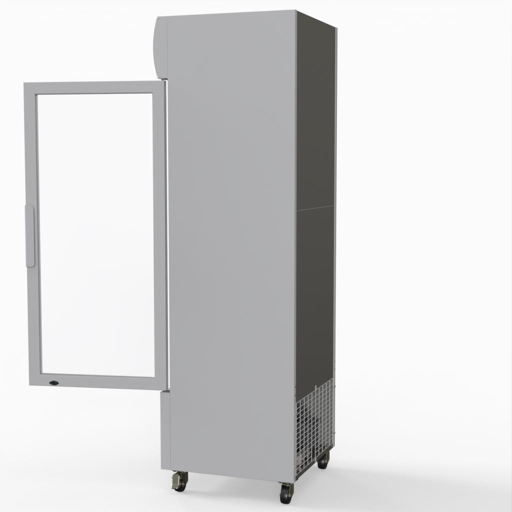 Thermaster Single Glass Door Colourbond Upright Drink Fridge - LG-370P