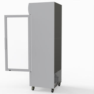 370L Single Glass Door Colourbond Upright Drink Fridge - Thermaster LG-370P