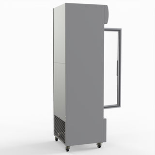 370L Single Glass Door Colourbond Upright Drink Fridge - Thermaster LG-370P