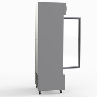 370L Single Glass Door Colourbond Upright Drink Fridge - Thermaster LG-370P