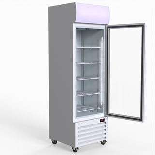 370L Single Glass Door Colourbond Upright Drink Fridge - Thermaster LG-370P