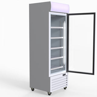 400L Upright Single Glass Door Freezer – - Thermaster LG-400PF