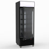 Thermaster 540L Single Glass Door Black Colourbond Upright Drink Fridge LG-540BP
