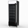 Thermaster 540L Single Glass Door Black Colourbond Upright Drink Fridge LG-540BP