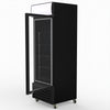 Thermaster 540L Single Glass Door Black Colourbond Upright Drink Fridge LG-540BP