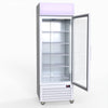 Thermaster 540L Single Glass Door Colourbond Upright Drink Fridge White LG-540P