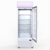 540L Single Glass Door Colourbond Upright Drink Fridge White - Thermaster LG-540P