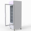 Thermaster 540L Single Glass Door Colourbond Upright Drink Fridge White LG-540P