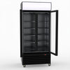Thermaster Double Glass Door Colourbond Upright Drink Fridge LG-580BP