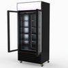 Thermaster Double Glass Door Colourbond Upright Drink Fridge LG-580BP