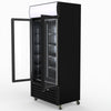 Thermaster Double Glass Door Colourbond Upright Drink Fridge LG-580BP