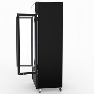 Thermaster Double Glass Door Colourbond Upright Drink Fridge LG-580BP