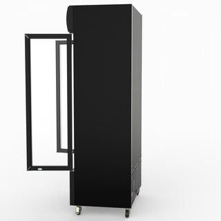 Thermaster Double Glass Door Colourbond Upright Drink Fridge LG-580BP