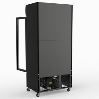 Thermaster Double Glass Door Colourbond Upright Drink Fridge LG-580BP