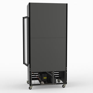 Thermaster Double Glass Door Colourbond Upright Drink Fridge LG-580BP