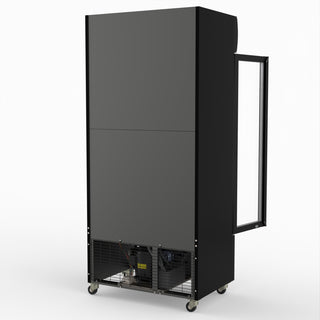 Thermaster Double Glass Door Colourbond Upright Drink Fridge LG-580BP