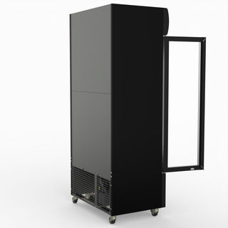 Thermaster Double Glass Door Colourbond Upright Drink Fridge LG-580BP