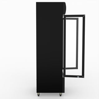 Thermaster Double Glass Door Colourbond Upright Drink Fridge LG-580BP
