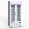 580L Double Glass Door Colourbond Upright Drink Fridge - Thermaster LG-580P