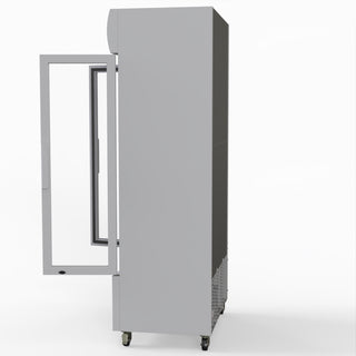 580L Double Glass Door Colourbond Upright Drink Fridge - Thermaster LG-580P