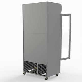 580L Double Glass Door Colourbond Upright Drink Fridge - Thermaster LG-580P