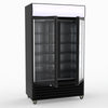 Thermaster Two Glass Door Colourbond Upright Drink Fridge LG-730BP