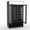 Thermaster Two Glass Door Colourbond Upright Drink Fridge LG-730BP