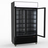 Thermaster Two Glass Door Colourbond Upright Drink Fridge LG-730BP