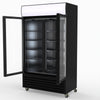 Thermaster Two Glass Door Colourbond Upright Drink Fridge LG-730BP