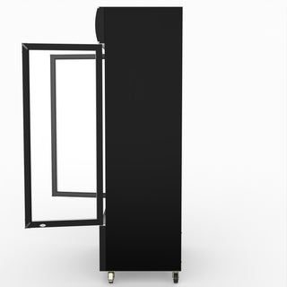 Thermaster Two Glass Door Colourbond Upright Drink Fridge LG-730BP