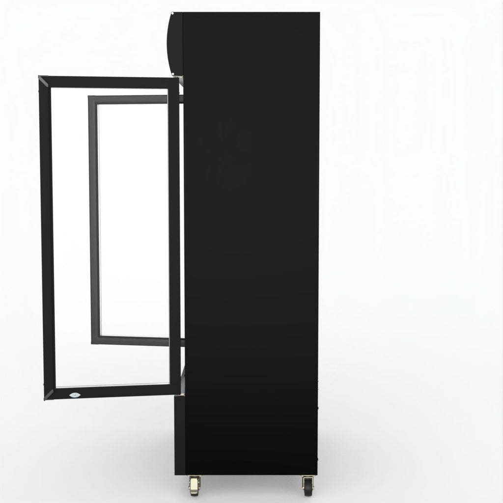 Thermaster Two Glass Door Colourbond Upright Drink Fridge LG-730BP