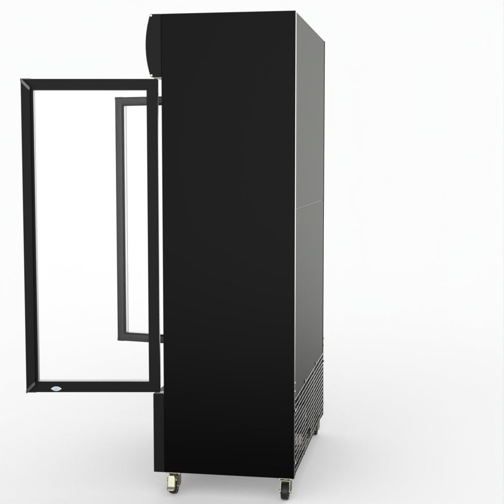 Thermaster Two Glass Door Colourbond Upright Drink Fridge LG-730BP