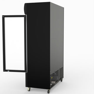 Thermaster Two Glass Door Colourbond Upright Drink Fridge LG-730BP