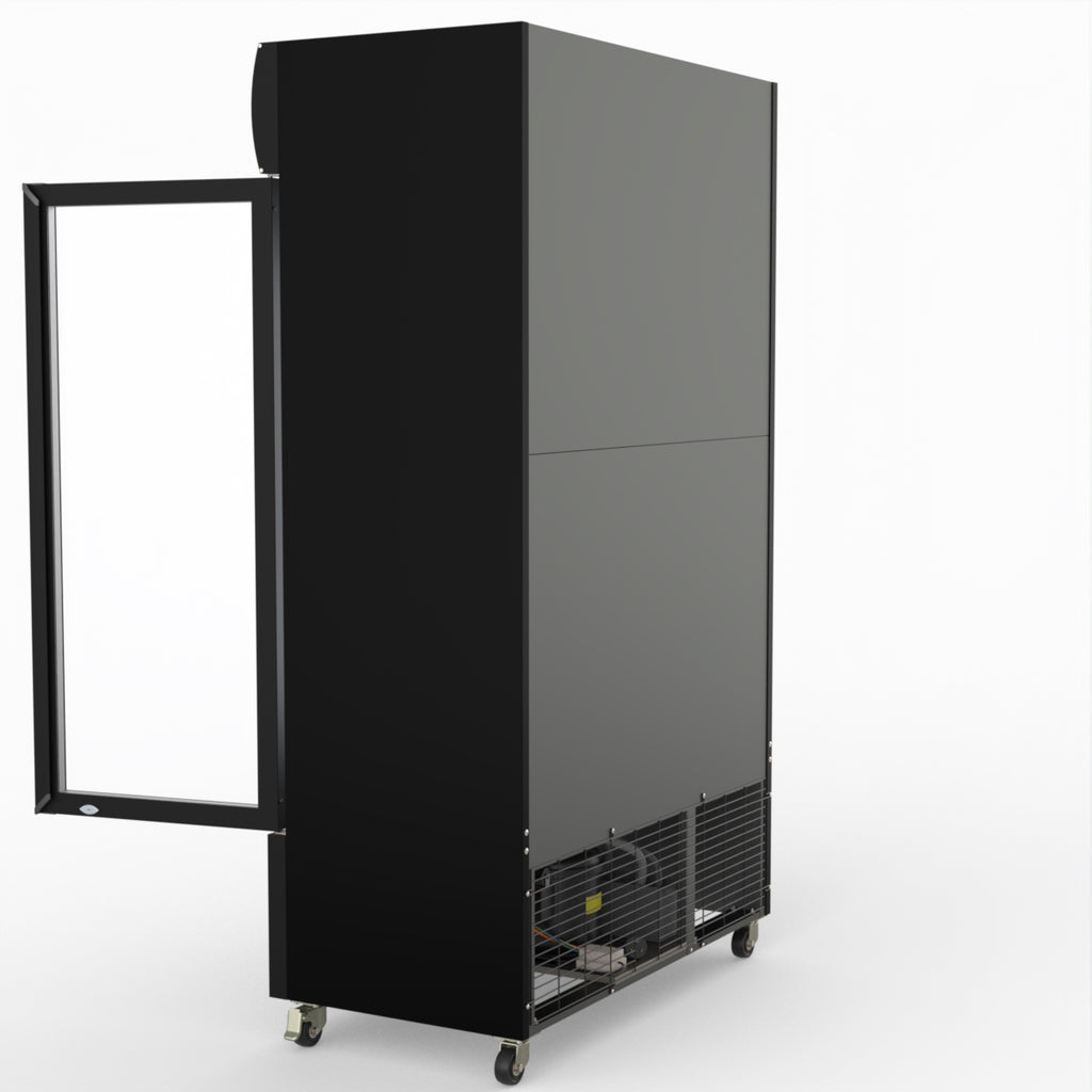 Thermaster Two Glass Door Colourbond Upright Drink Fridge LG-730BP