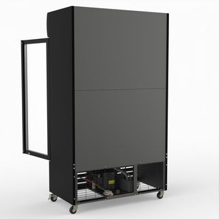 Thermaster Two Glass Door Colourbond Upright Drink Fridge LG-730BP