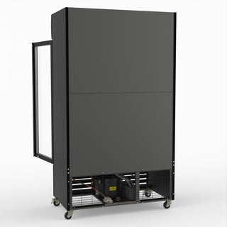 Thermaster Two Glass Door Colourbond Upright Drink Fridge LG-730BP