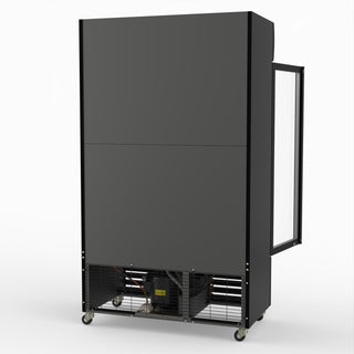 Thermaster Two Glass Door Colourbond Upright Drink Fridge LG-730BP