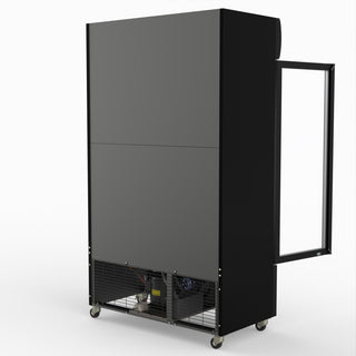 Thermaster Two Glass Door Colourbond Upright Drink Fridge LG-730BP