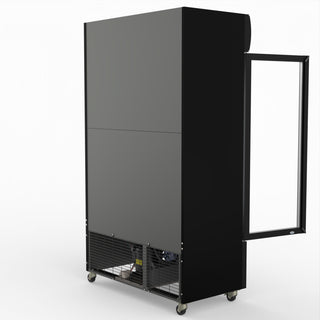 Thermaster Two Glass Door Colourbond Upright Drink Fridge LG-730BP