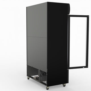 Thermaster Two Glass Door Colourbond Upright Drink Fridge LG-730BP