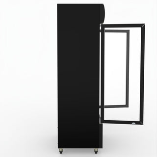 Thermaster Two Glass Door Colourbond Upright Drink Fridge LG-730BP