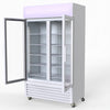 730L Two Glass Door Colourbond Upright Drink Fridge - Thermaster LG-730P