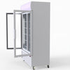 Thermaster 730L Two Glass Door Colourbond Upright Drink Fridge LG-730P