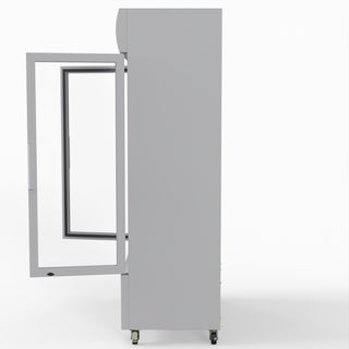 730L Two Glass Door Colourbond Upright Drink Fridge - Thermaster LG-730P